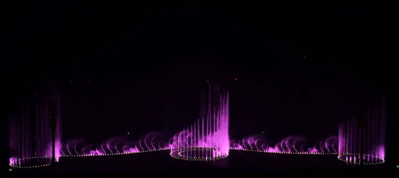 朝陽金泰廣場音樂噴泉