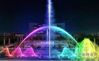 河東公園音樂噴泉升級改造效果圖——云南噴泉