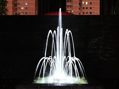 昆明市第一人民醫院北市區甘美國際醫院大門口景觀噴泉