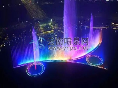 亞洲最先進音樂噴泉鄭州雙鶴湖首秀
