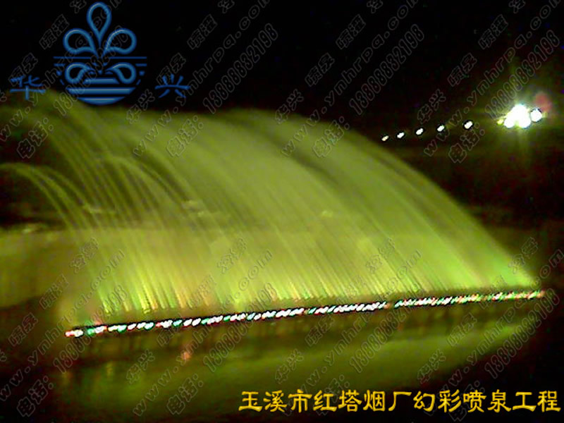 <b>噴泉工程設計案例-云南省玉溪市紅塔煙草種子公司噴泉工程</b>