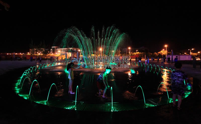 廣場音樂噴泉設計-保山五洲國際廣場