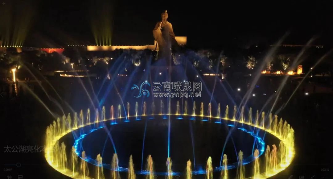 淄博又一公園音樂噴泉來了—公園音樂噴泉